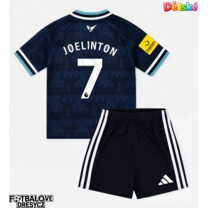 Newcastle United Joelinton #7 Dětské Venkovní dres komplet 2026-27 Krátký Rukáv (+ trenýrky)